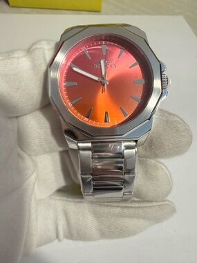 Invicta Speedway Men's Watch - 42mm, Steel-Sunrise Gradient Sunburts Dial